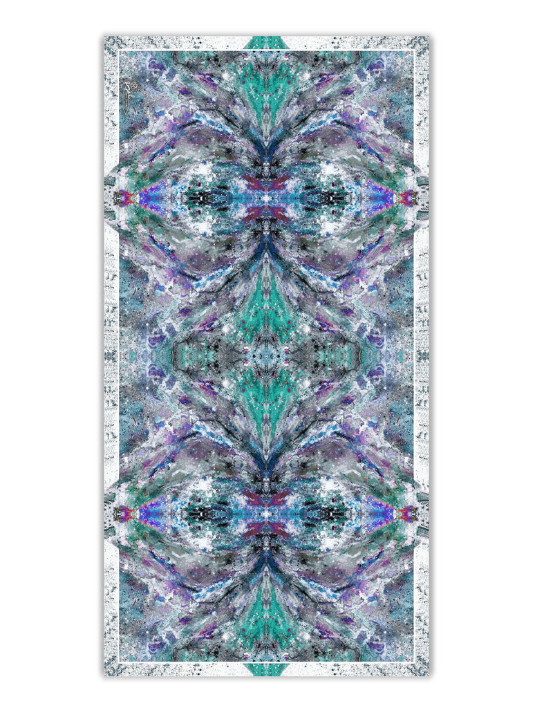 Cashmere Scarf - SONYA ROTHWELL MANASLU MODAL CASHMERE SCARF : INDIGO