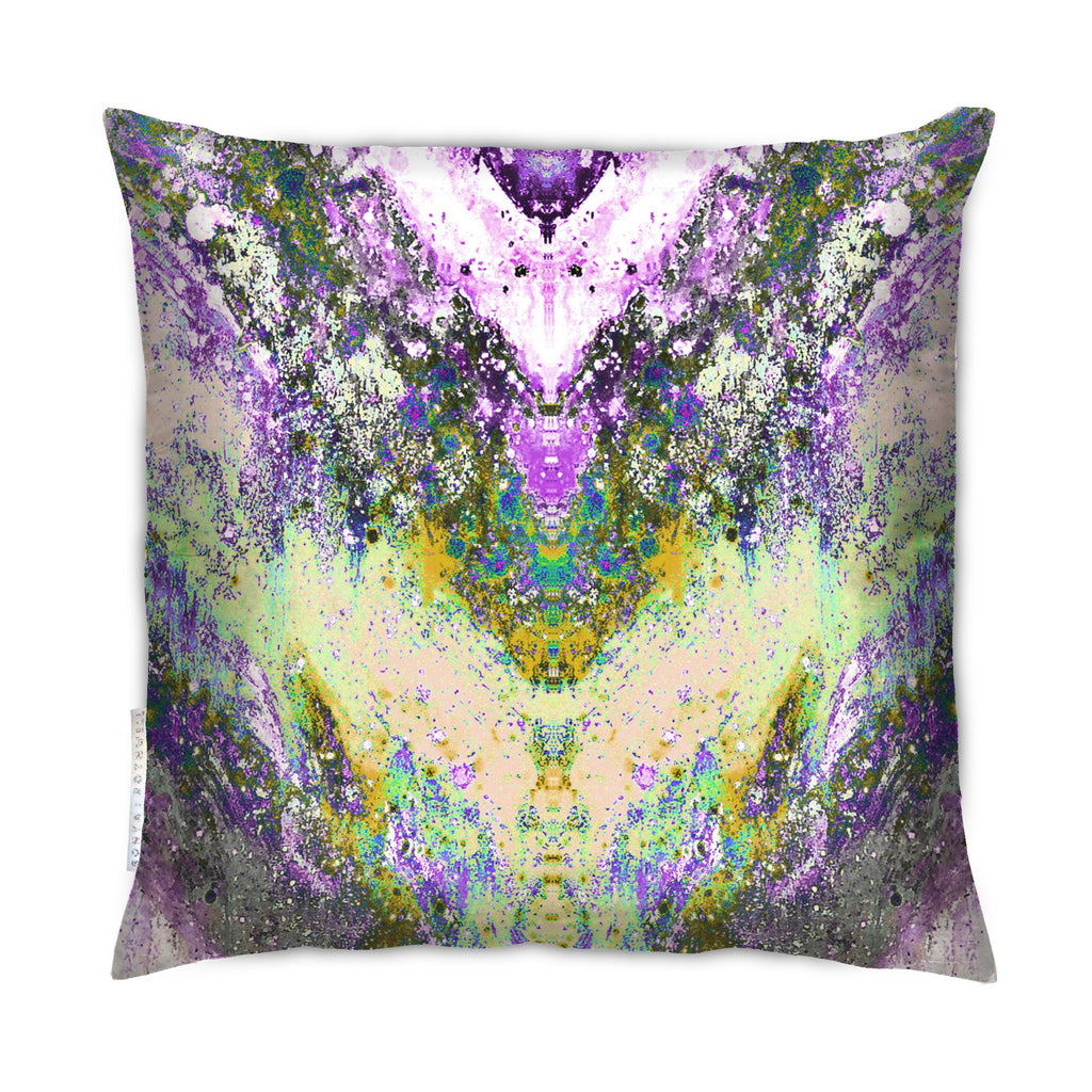 INTERSECTION CUSHION : VIOLET