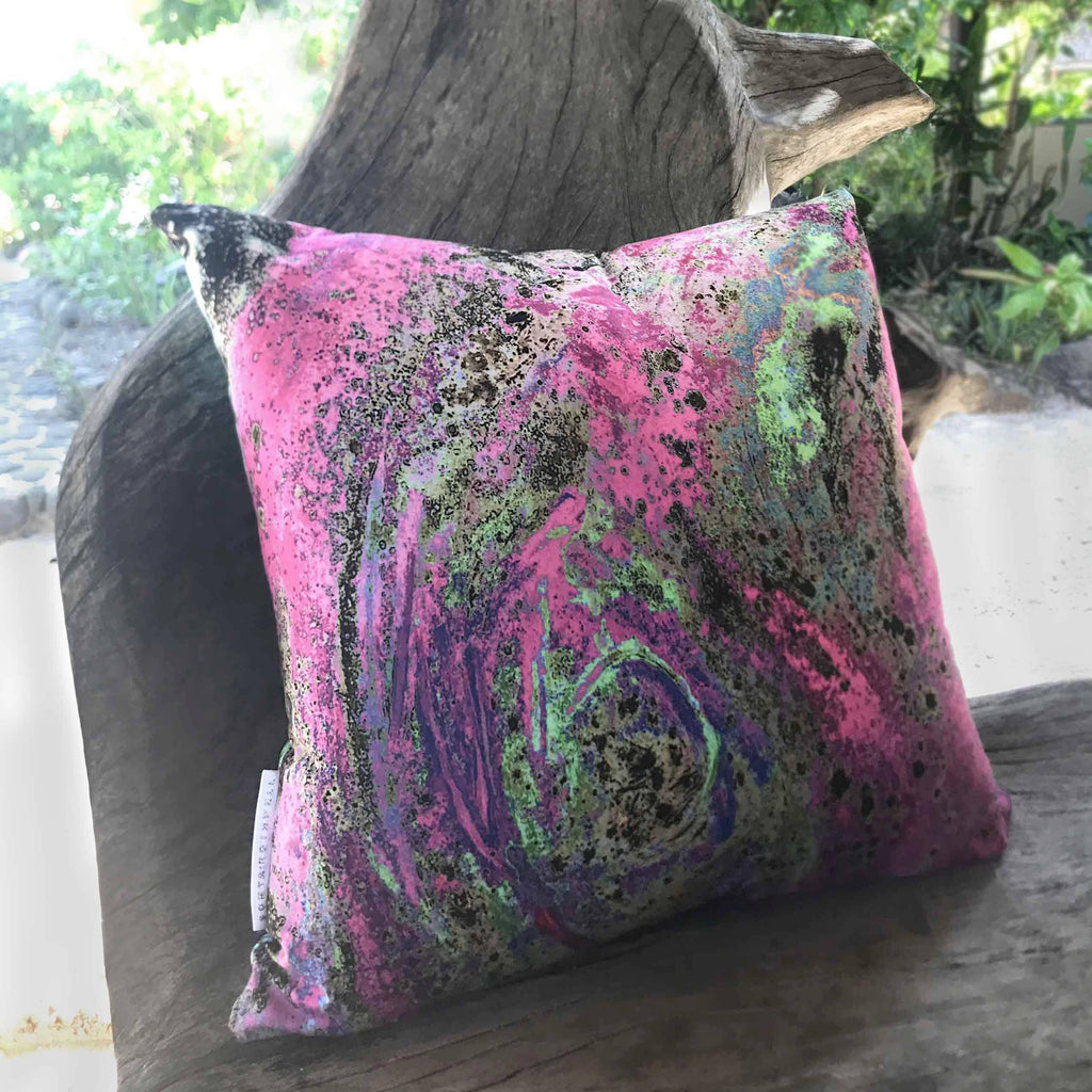 Cushion - SONYA ROTHEWELL RAPTURE CUSHION : FUSCH-IME NOIR