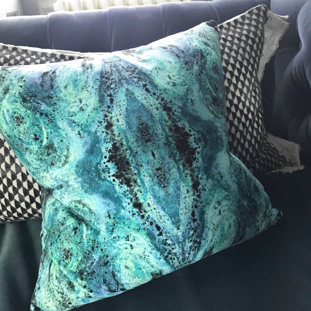 Cushion - SONYA ROTHWELL NIRVANA CUSHION : POWDER BLU