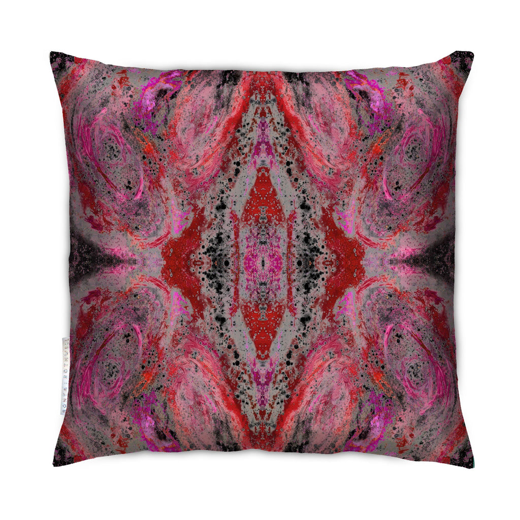 NIRVANA CUSHION : SCARLET NOIR