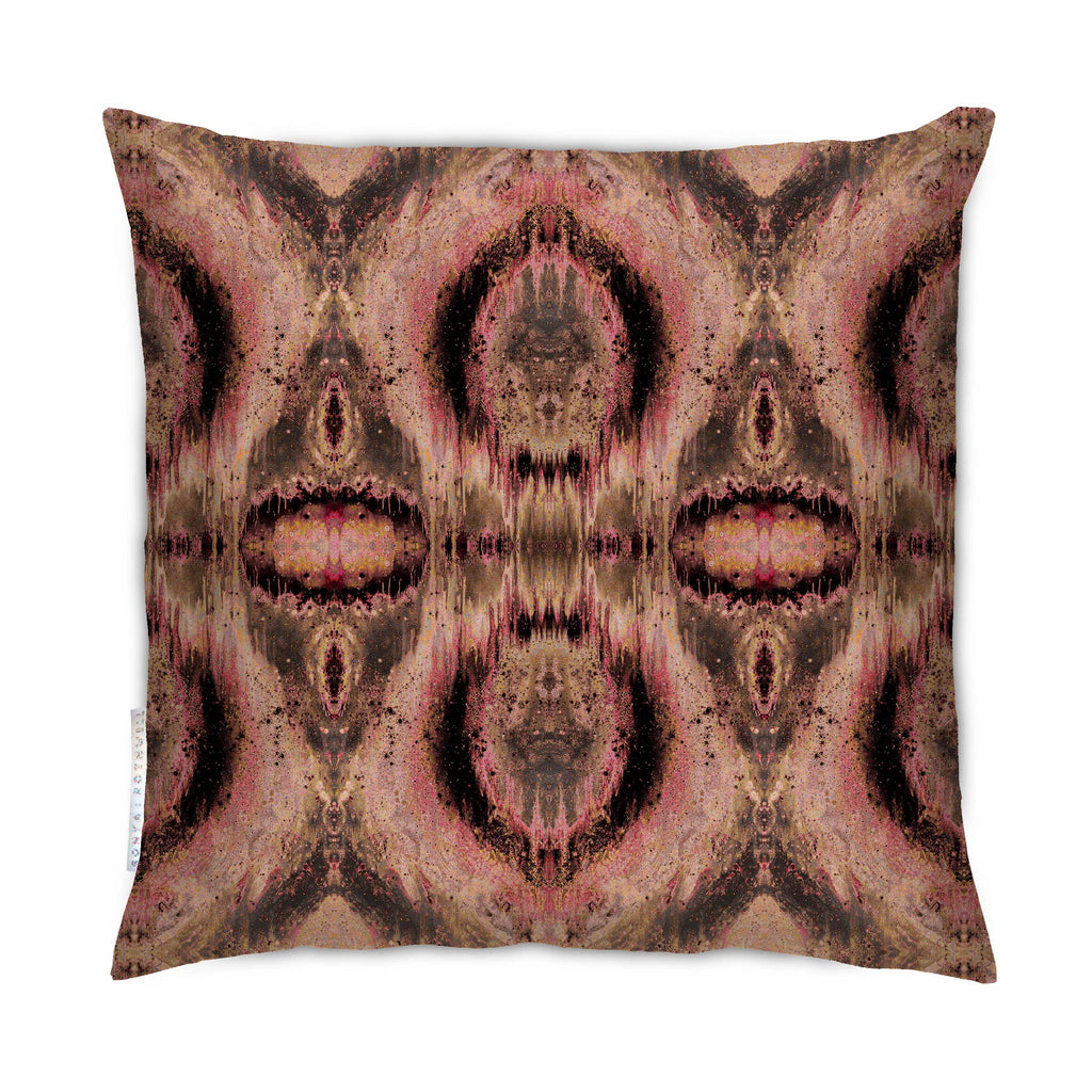 Cushion - SONYA ROTHWELL OCTAHEDRON CUSHION : SCARLET NOIR