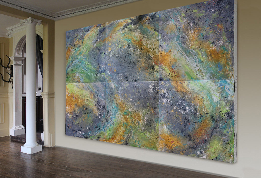 Painting - ATLAS COSMOSIS 14.5