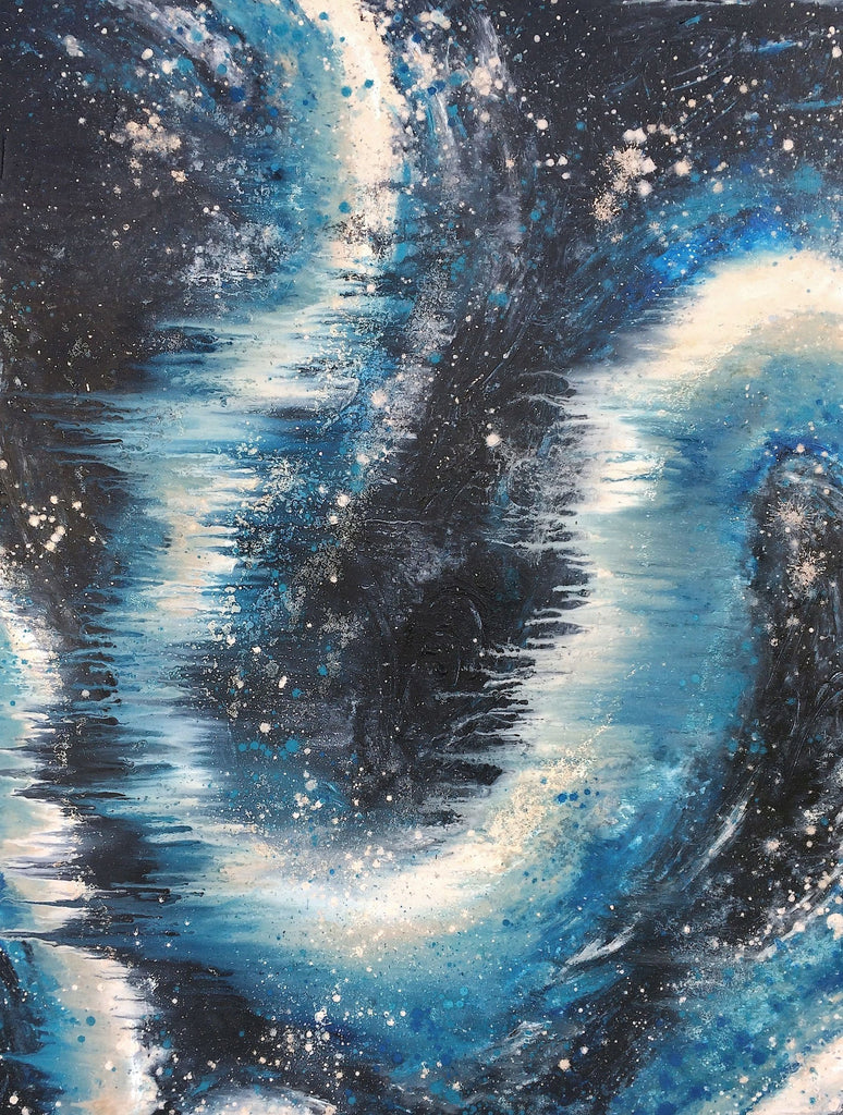 Painting - COSMOSIS 10 : OIL PAINTING