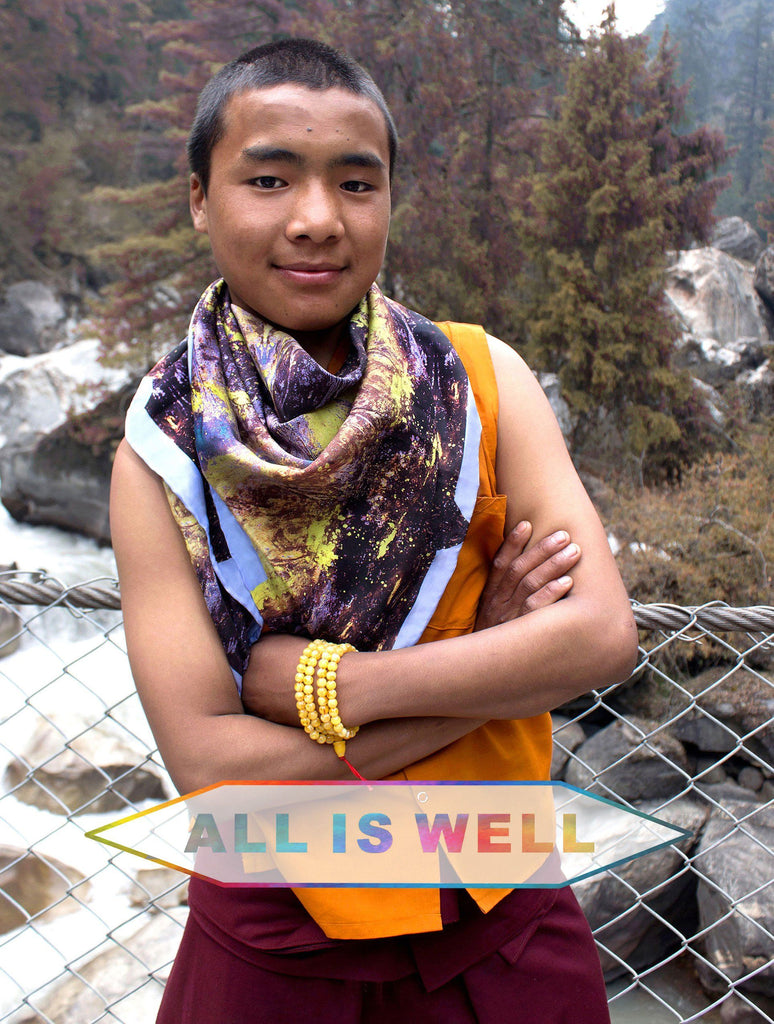 Print - 'ALL IS WELL' BLESSING 06 : ACRYLIC TABLE ART