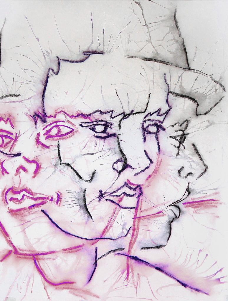 Print - CRAZY DIAMOND JVI05 : WALL ART