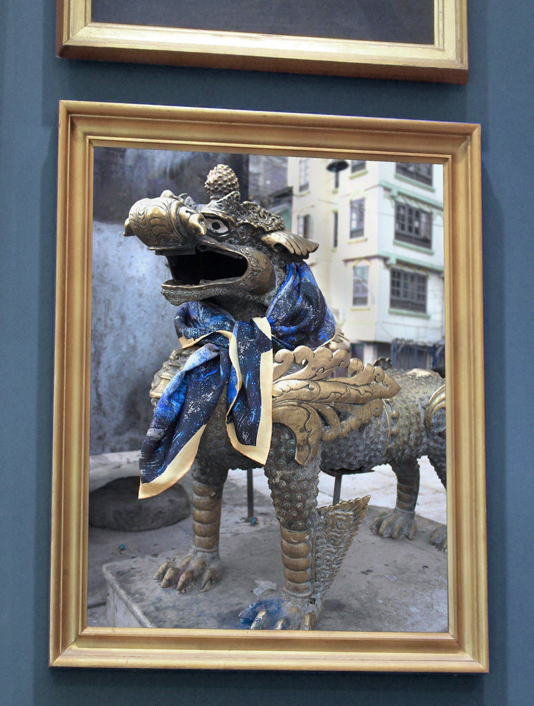 Print - GOLDEN DRAGON : WALL ART