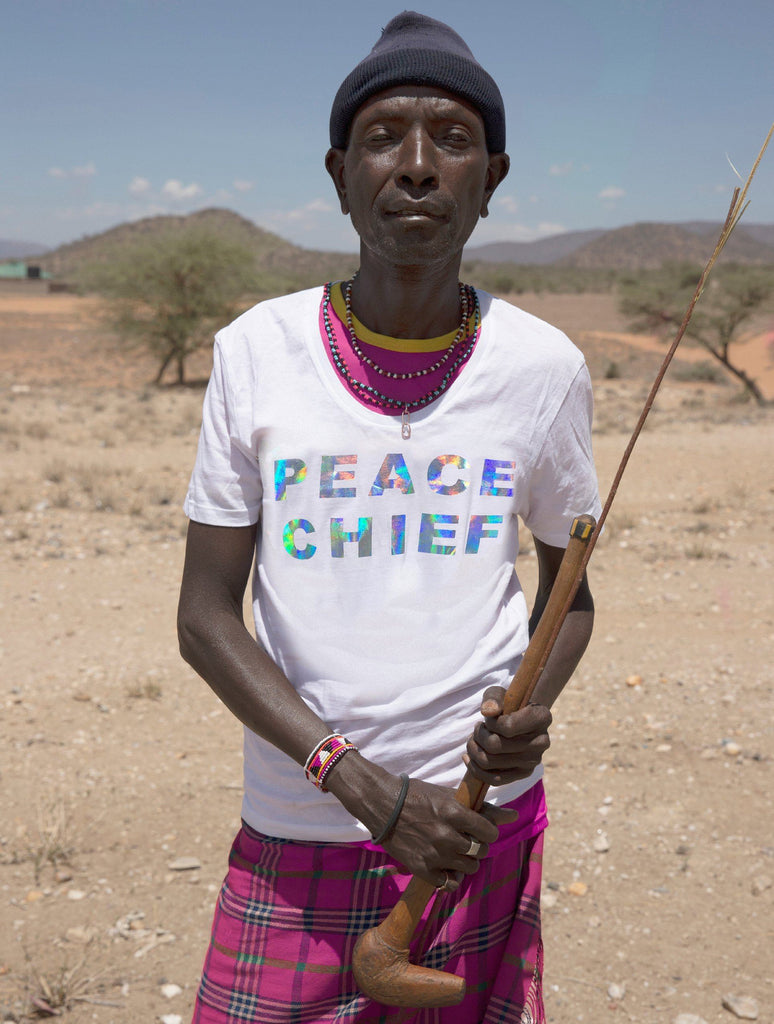 Print - PEACE CHIEF : FREESTANDING ART