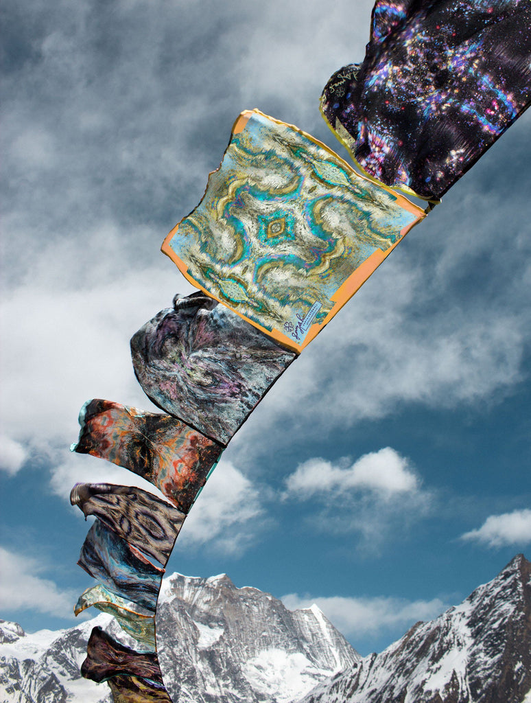 PRAYER FLAGS I : WALL ART