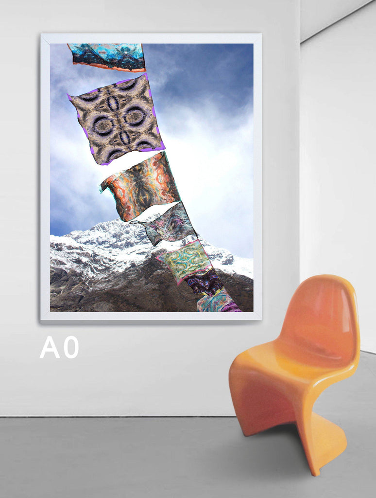 Print - PRAYER FLAGS II C-TYPE PRINT