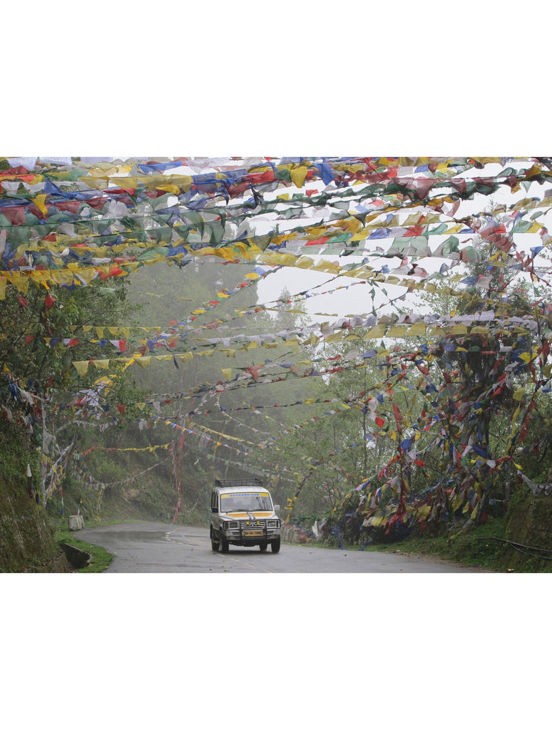PRAYER FLAGS SIKKIM : WALL ART