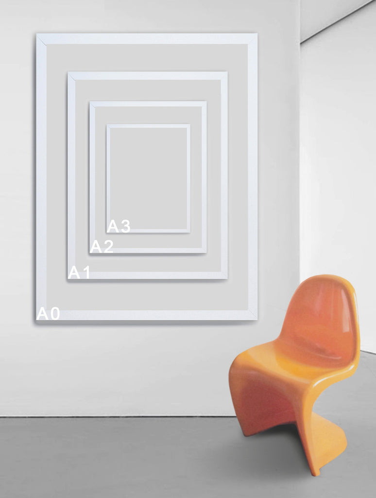 Print - SĀDHANĀ SAFFRON : WALL ART