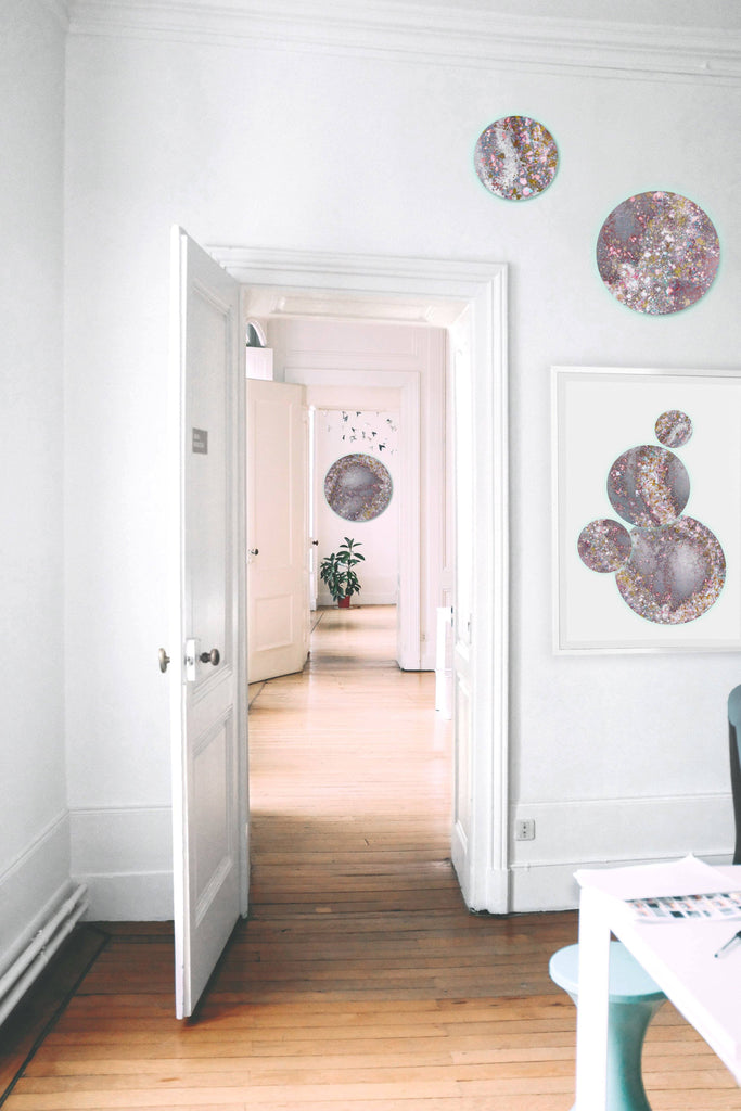 Print - SONYA ROTHWELL ACRYLIC MOUNTED GLOWING FINE ART PRINTS : INVISIBLE ENERGY I