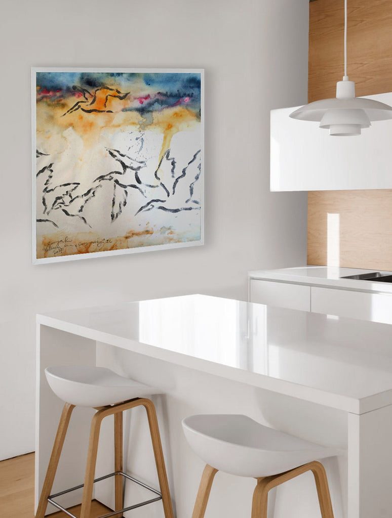 Print - SUN + GEOGRAPHY I : WALL ART