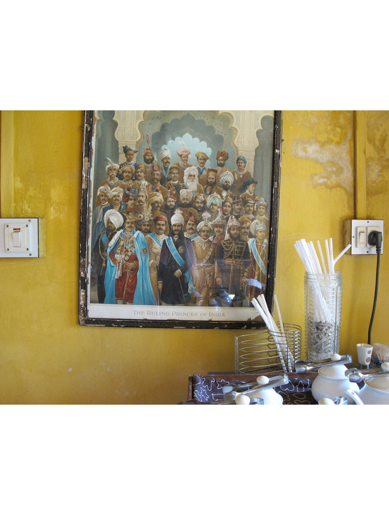 THE RULING PRINCES OF INDIA : WALL ART