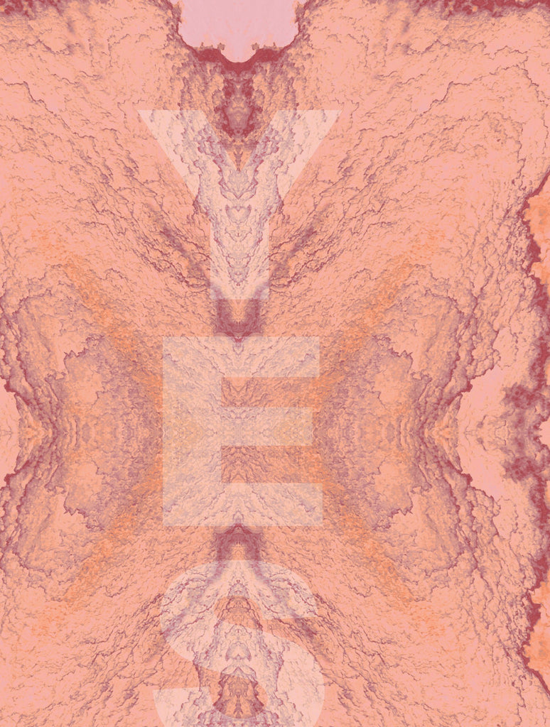 Print - YES : ROUND WALL ART