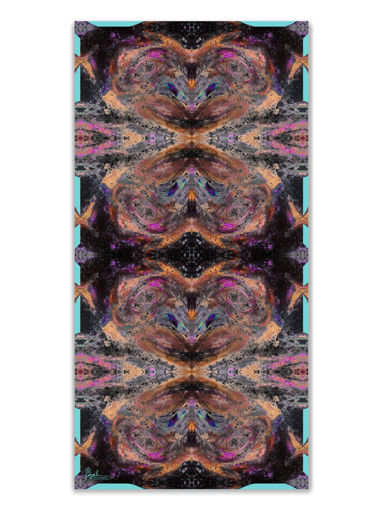 Silk Scarf - SONYA ROTHWELL GANESH GEORGETTE SILK SCARF : NOIR