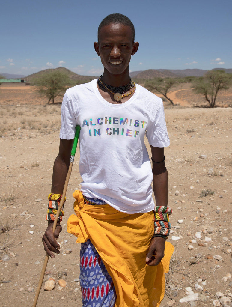 T-shirt - NON PROFIT HOLOGRAPHIC 'ALCHEMIST' T-SHIRT