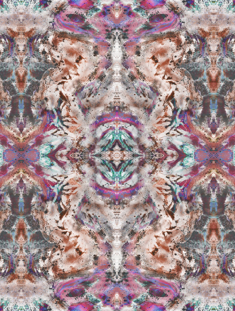 Throw - ZERO POINT VELVET THROW : TERRACOTTA PINK