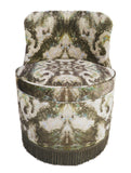 Chair - TRITON TUB DINING CHAIR : MOKSHA LIQUORICE VELVET