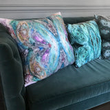 Cushion - SONYA ROTHEWELL BUTTERFLY EFFECT CUSHION : BLU