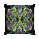 Cushion - SONYA ROTHEWELL BUTTERFLY EFFECT CUSHION : LIME NOIR