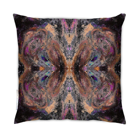 BUTTERFLY EFFECT CUSHION : RUST NOIR