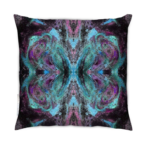 BUTTERFLY EFFECT CUSHION : VIOLET NOIR