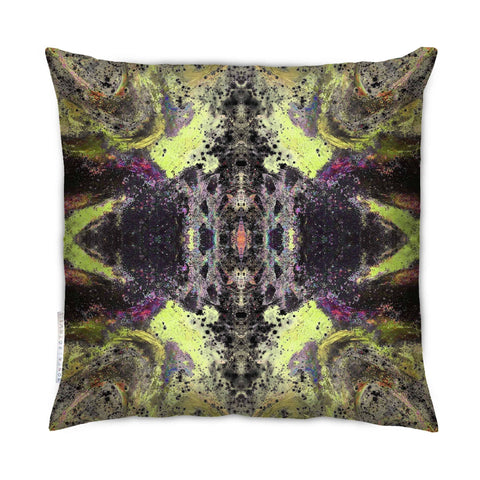 DIAMOND LIGHT CUSHION : OLIVE