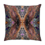 Cushion - SONYA ROTHEWELL FLUTTER EFFECT CUSHION : RUST NOIR