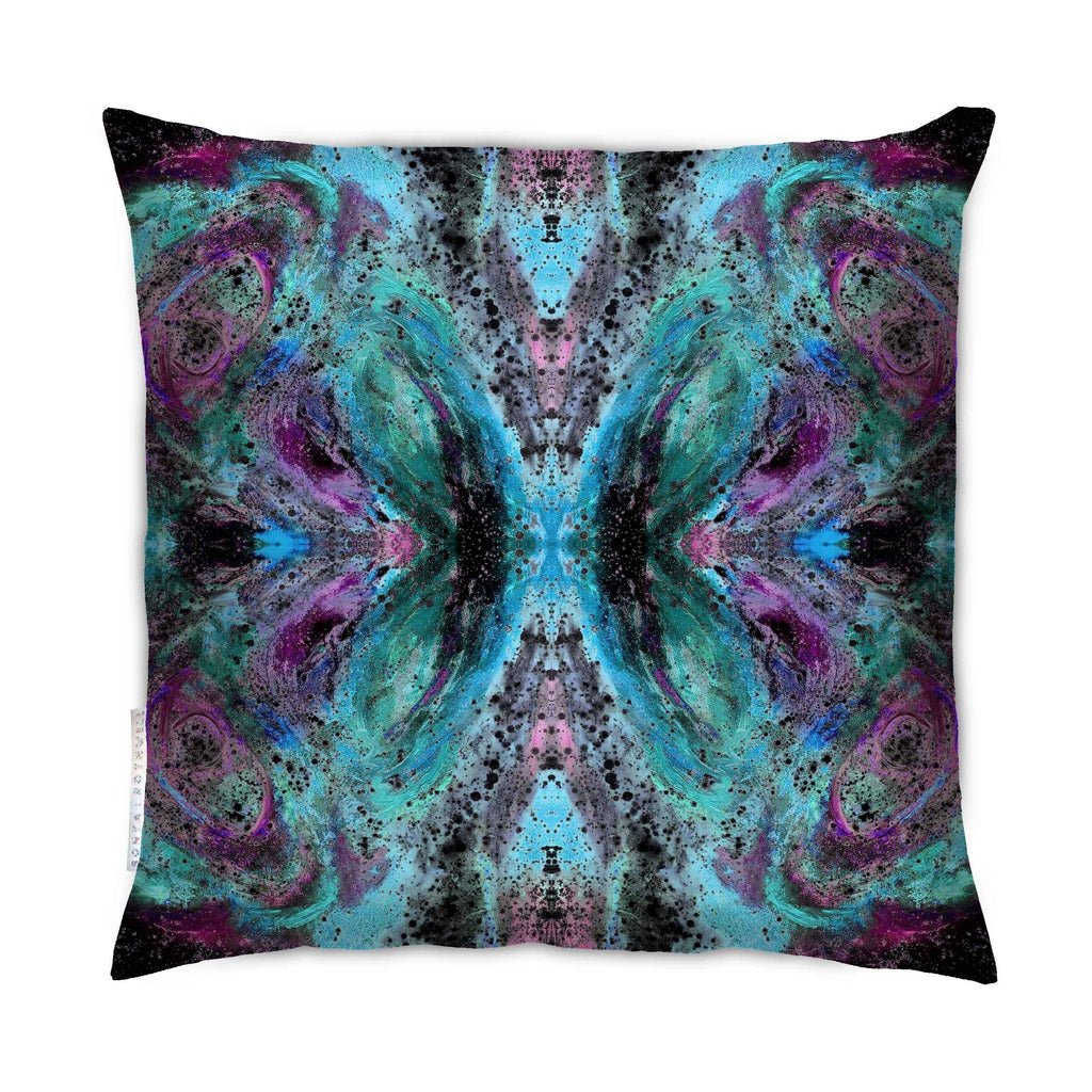 Cushion - SONYA ROTHEWELL FLUTTER EFFECT CUSHION : VIOLET NOIR