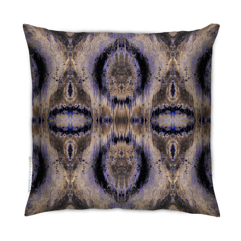 FLUTTER EFFECT CUSHION : BLU