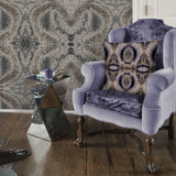 Cushion - SONYA ROTHEWELL INFINITY CUSHION : PURPLE NOIR