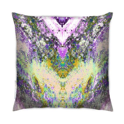 FLUTTER EFFECT CUSHION : BLU