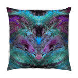 Cushion - SONYA ROTHEWELL INTERSECTION CUSHION : VIOLET NOIR