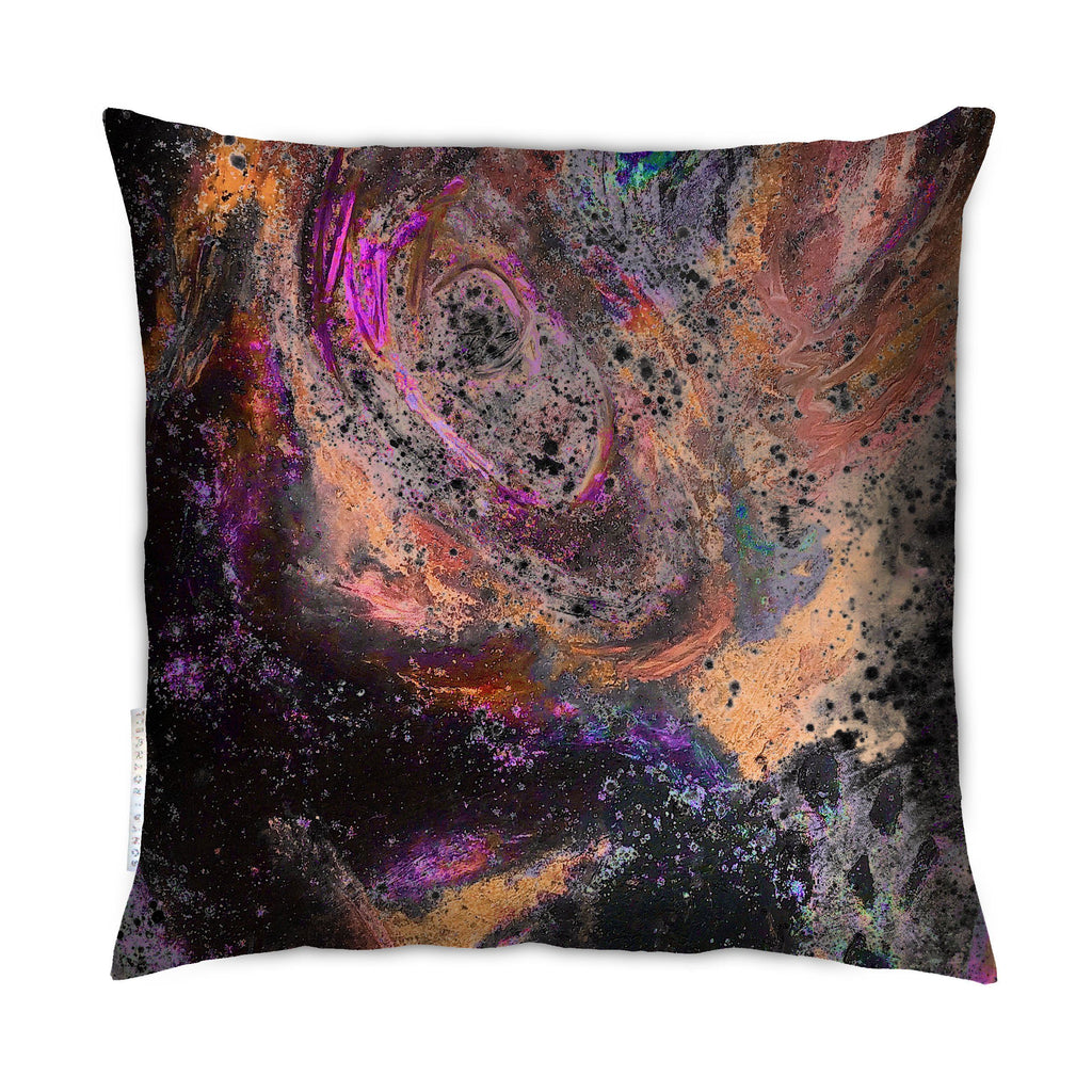 Cushion - SONYA ROTHEWELL RAPTURE CUSHION : RUST NOIR