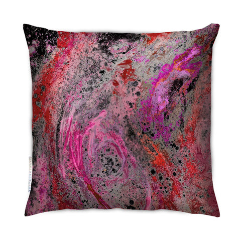 RAPTURE CUSHION : SCARLET NOIR