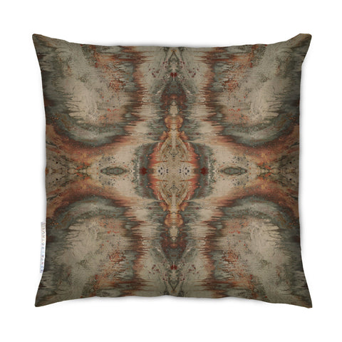 FLUTTER EFFECT CUSHION : BLU