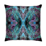 Cushion - SONYA ROTHWELL FLUTTER EFFECT CUSHION : VIOLET NOIR