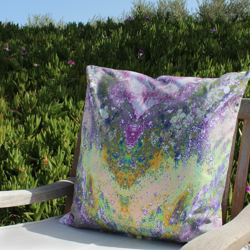 Cushion - SONYA ROTHWELL INTERSECTION CUSHION : VIOLET