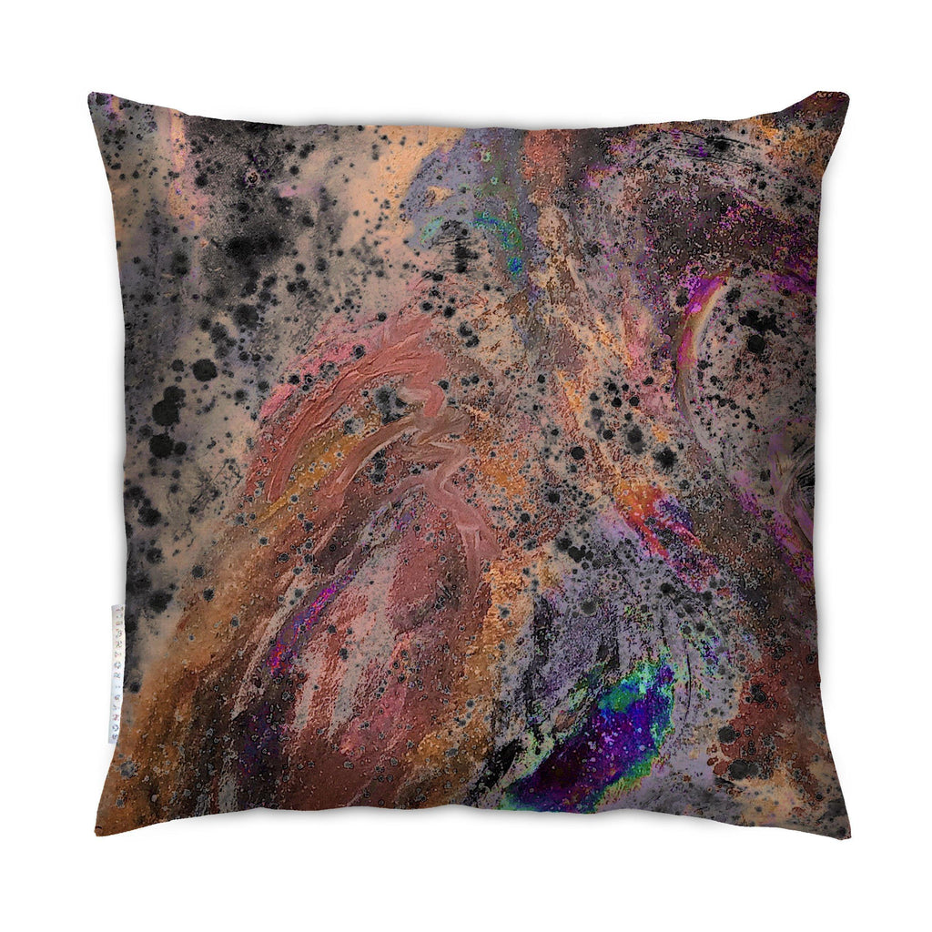 Cushion - SONYA ROTHWELL LIFE FORCE CUSHION : RUST NOIR