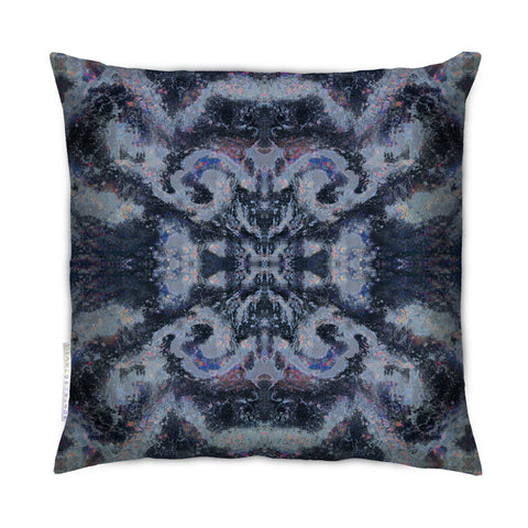 FLUTTER EFFECT CUSHION : BLU