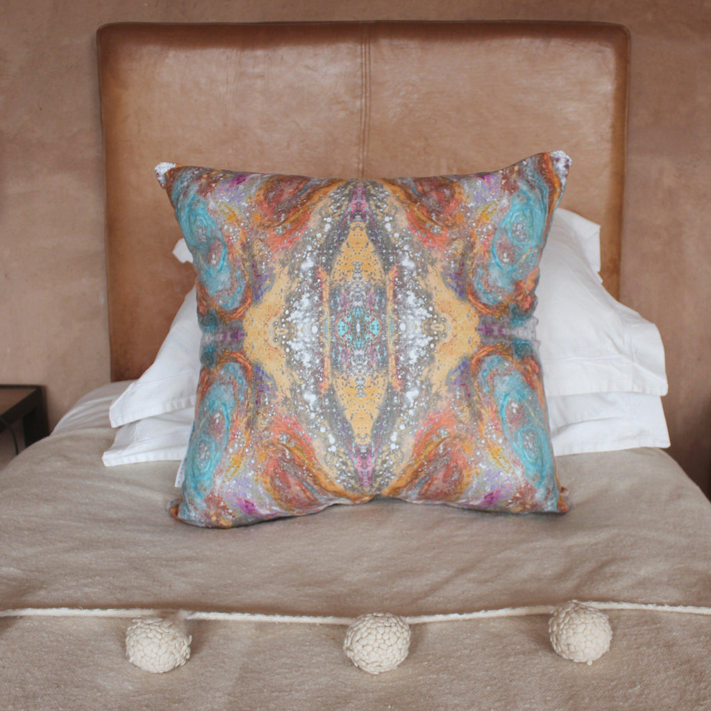 Cushion - SONYA ROTHWELL NIRVANA CUSHION : CYAN-GERINE