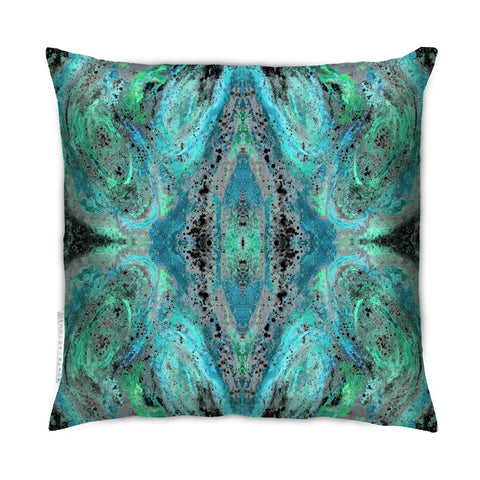 NIRVANA CUSHION : CYAN GREEN