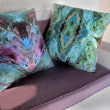 Cushion - SONYA ROTHWELL NIRVANA CUSHION : CYAN GREEN