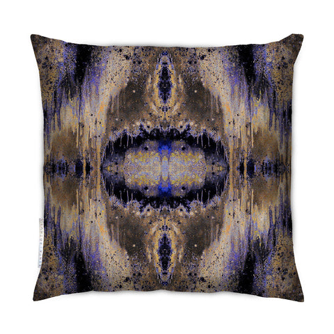 OCTAHEDRON CUSHION : PURPLE NOIR