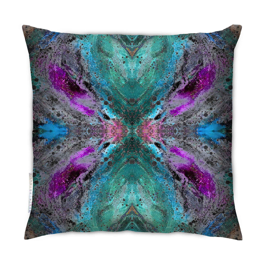 Cushion - SONYA ROTHWELL SPACETIME CUSHION : VIOLET NOIR