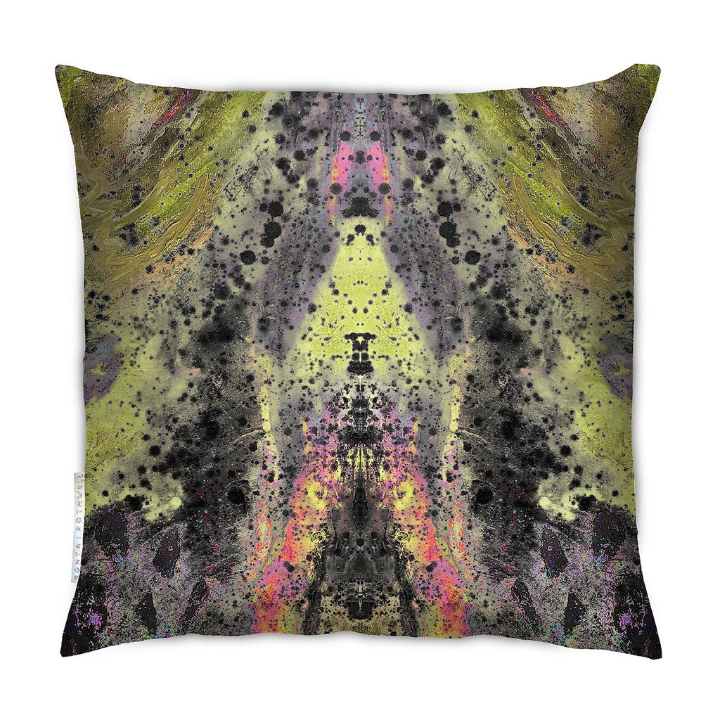 Cushion - SONYA ROTHWELL TEMPLE CUSHION : OLIVE