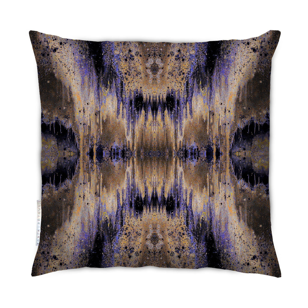 Cushion - SONYA ROTHWELL VORTEX CUSHION : PURPLE NOIR