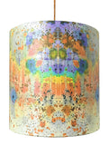 Lampshade - SONYA ROTHWELL RAINBOW NAGA DRUM SHADE : BRIGHT ORANGE